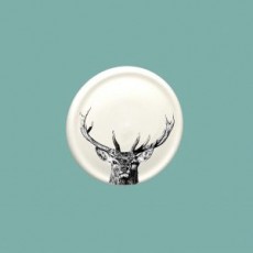 Majestic Stag China Coaster Majestic Stag China Coaster