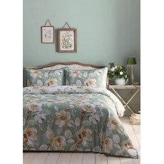 Appletree Heritage Eleanor Duvet Cover Set Green Appletree Heritage Eleanor Duvet Cover Set Green