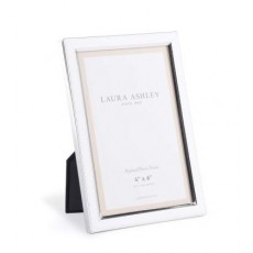 Laura Ashley Neyland 6x4 Photo Frame Polished Silver Laura Ashley Neyland 6x4 Photo Frame Polished Silver