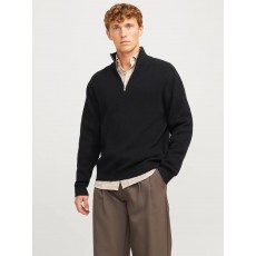 Jack & Jones Blamilano Stitch Knit Zip Polo