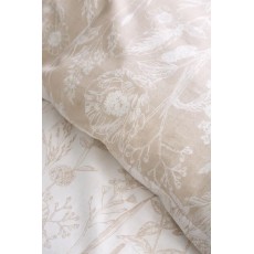 Bianca Brushed Floral Toile Duvet Set Natural Bianca Brushed Floral Toile Duvet Set Natural
