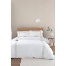 Bianca Embroidery Leaf Duvet Set Natural Bianca Embroidery Leaf Duvet Set Natural