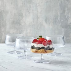 Set of 4 Empire Individual Trifle Bowls Set of 4 Empire Individual Trifle Bowls