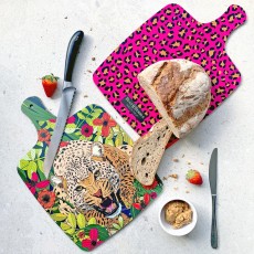 Bean & Bemble Large Rectangle Cheese Board Leopard Bean & Bemble Large Rectangle Cheese Board Leopard