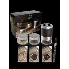 Peugeot Maestro Pepper Bar & Premium Peppers Set Grahite & Stainless Steel Peugeot Maestro Pepper Bar & Premium Peppers Set Grahite & Stainless Steel