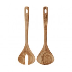 Stellar Olive Wood Tools-2pc Salad Server Set Stellar Olive Wood Tools-2pc Salad Server Set