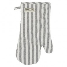 Stellar Textiles 31cm Glove Grey Stripe Stellar Textiles 31cm Glove Grey Stripe