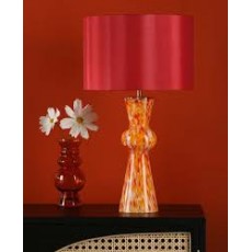 DAR Table Lamp Red/Orange Confetti DAR Table Lamp Red/Orange Confetti
