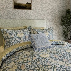Morris & Co Trent Blue Bed Set Morris & Co Trent Blue Bed Set
