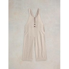 White Stuff Viola Linen Dungaree