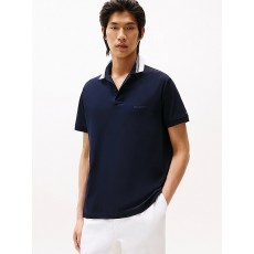 Tommy Hilfiger Interlock Collar Detail Polo