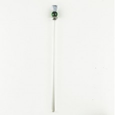 Selbrae House Glass Drinks Stirrer-Thistle