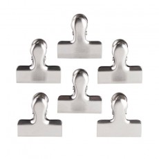 Taylors Eye Witness Bag Clips Small Stainless Steel Set of 6