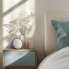 Art Marketing Thomas Kent Swift Clock-Dusty Blue Art Marketing Thomas Kent Swift Clock-Dusty Blue