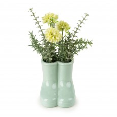 Candlelight Chrysanthemums In Wellies