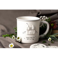 Send With Love House Ceramic Mug Send With Love House Ceramic Mug