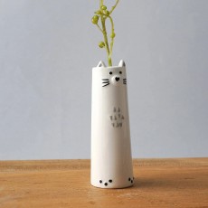 Send With Love Cat Bud Vase
