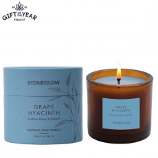 Stoneglow The Walled Garden Grape Hyacinth Tumbler Candle Stoneglow The Walled Garden Grape Hyacinth Tumbler Candle