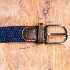 Dark Blue Woven Belt Medium