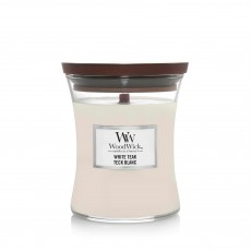 Woodwick White Teak Hourglass-Medium