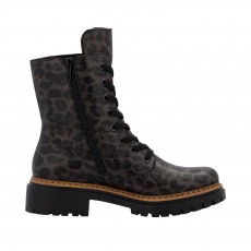 Rieker Laced Pattern Boot