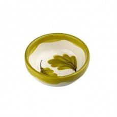 Ceramic Dip Bowl Oak Leaves Ceramic Dip Bowl Oak Leaves