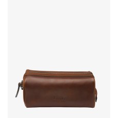 Loake Thames Veg Tanned Lea Wash bag