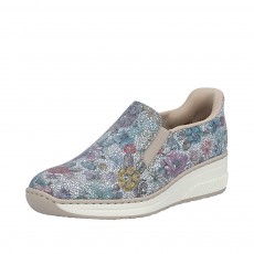 Rieker Floral Casual Slip on