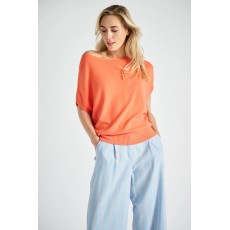 Marie Mero Sweater with cap sleeve