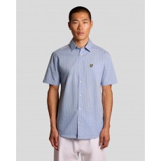 Lyle & Scott Short Sleeve Grid Check Shirt Lyle & Scott Short Sleeve Grid Check Shirt