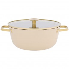 Stellar Cast Light 24cm Casserole-Clay