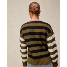 White Stuff Bea Button Cotton Jumper