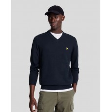 Lyle & Scott Cotton Merino V Neck Jumper