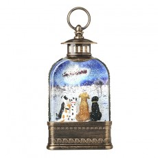 Xmas Dogs Lantern