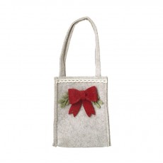 Felt Bag with Bow