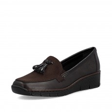 Rieker Tassle Wedge Shoe