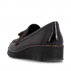 Rieker Tassle Wedge Shoe