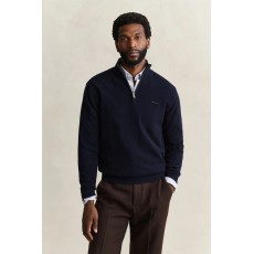 Gant Herringbone Texture Half Zip
