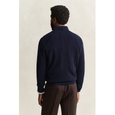 Gant Herringbone Texture Half Zip
