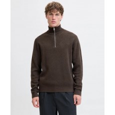 Jack & Jones Blamilano Stitch Knit Half Zip