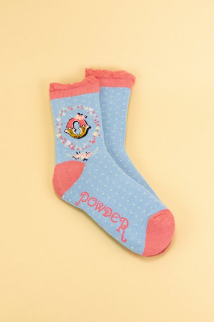 Letter O Sock
