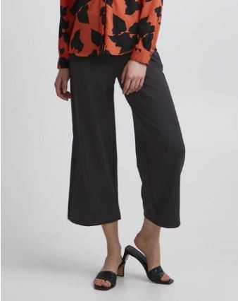 Ichi Kake Sus Long Wide Trousers