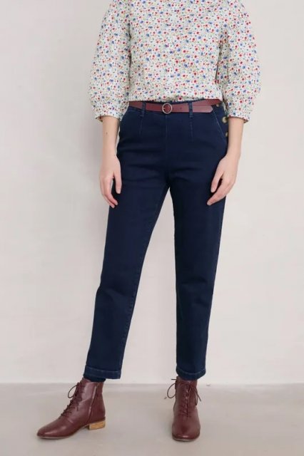 Seasalt Waterdance Trouser Dark Indigo Wash