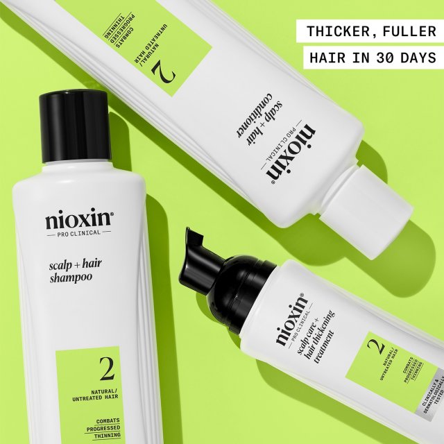 Nioxin System 2 Kit ( 150ml + 150ml +50ml)