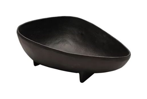Triangular Bowl Black