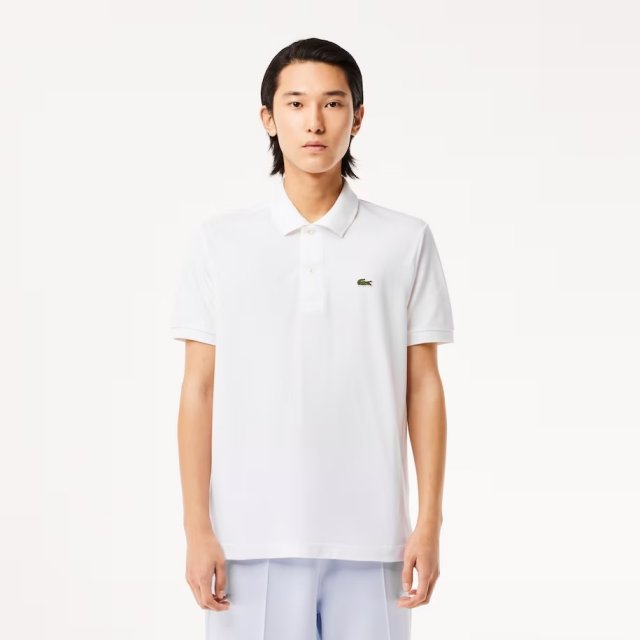 Lacoste Short Sleeved Ribbed Collar Polo