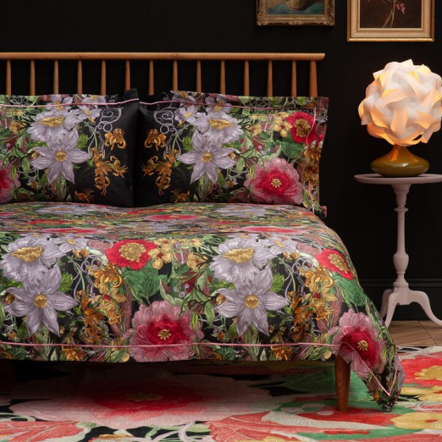 Timorous Berkeley Bloom Duvet Cover Set Midnight