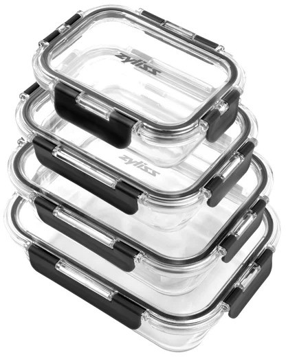 4Piece Glass Container Set