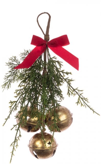 Christmas Bell With Bow