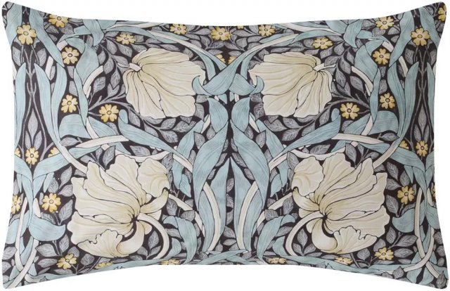 Ashley Wilde William Morris at Home Pimpernel Standard Pair Pillow Cases Indigo